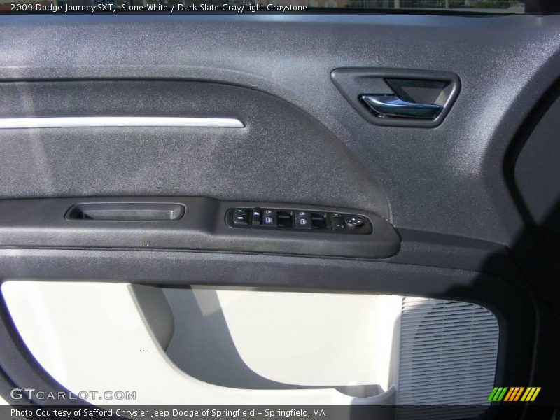 Stone White / Dark Slate Gray/Light Graystone 2009 Dodge Journey SXT