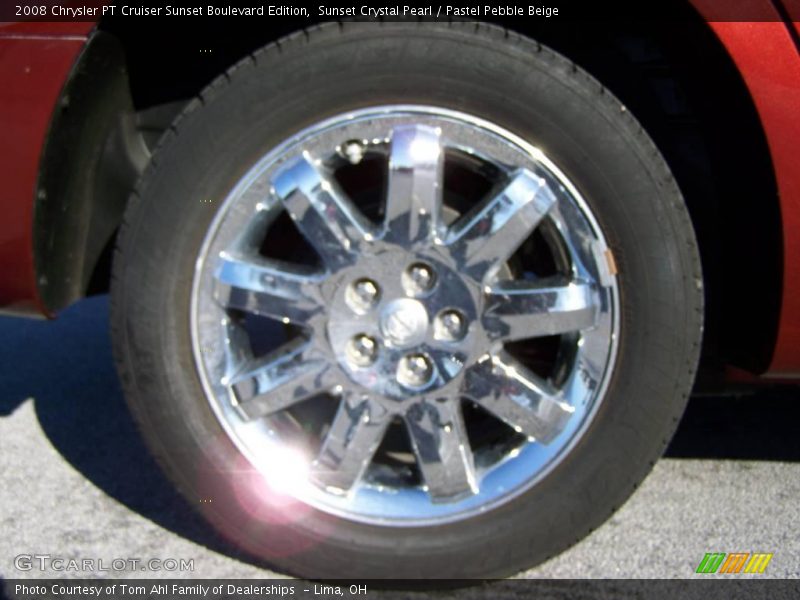Sunset Crystal Pearl / Pastel Pebble Beige 2008 Chrysler PT Cruiser Sunset Boulevard Edition
