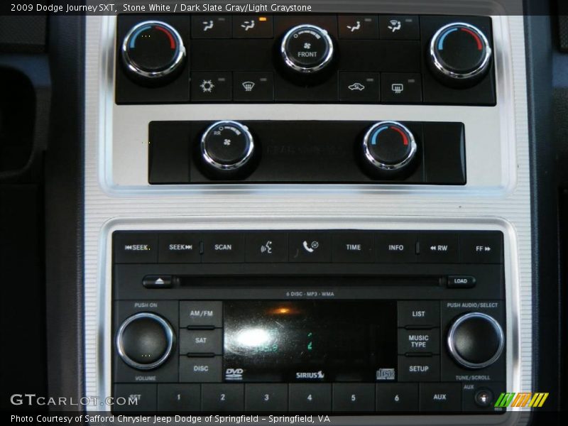 Stone White / Dark Slate Gray/Light Graystone 2009 Dodge Journey SXT
