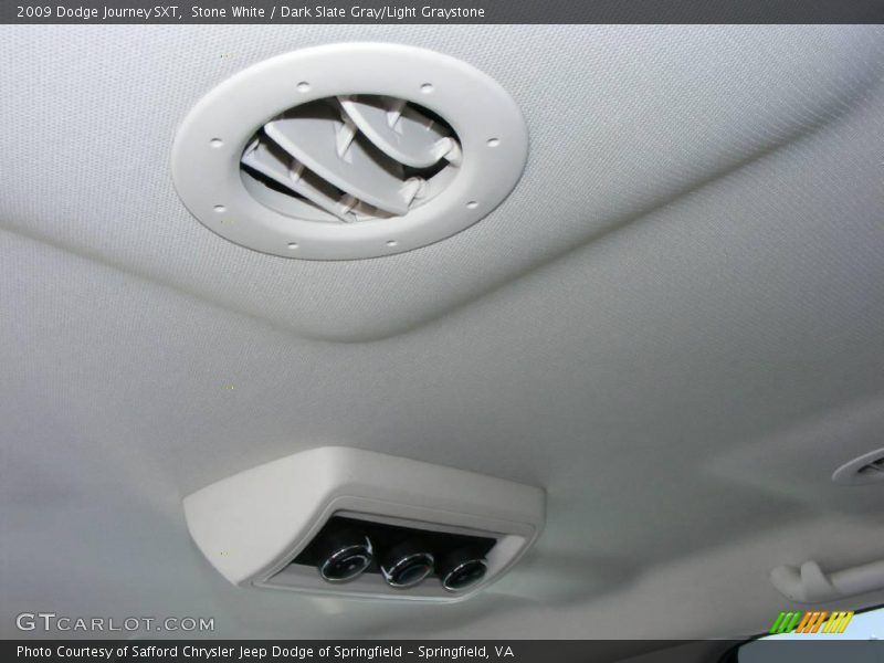 Stone White / Dark Slate Gray/Light Graystone 2009 Dodge Journey SXT