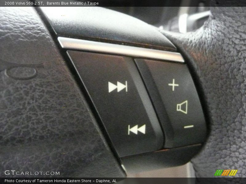 Barents Blue Metallic / Taupe 2008 Volvo S60 2.5T