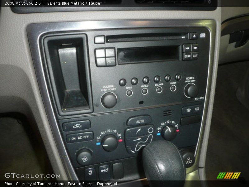 Barents Blue Metallic / Taupe 2008 Volvo S60 2.5T