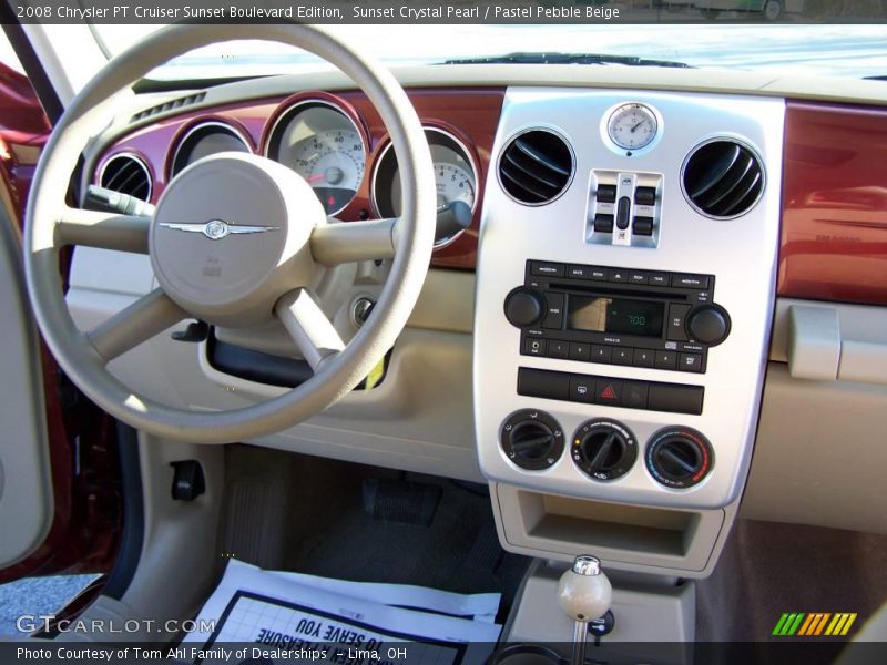 Sunset Crystal Pearl / Pastel Pebble Beige 2008 Chrysler PT Cruiser Sunset Boulevard Edition