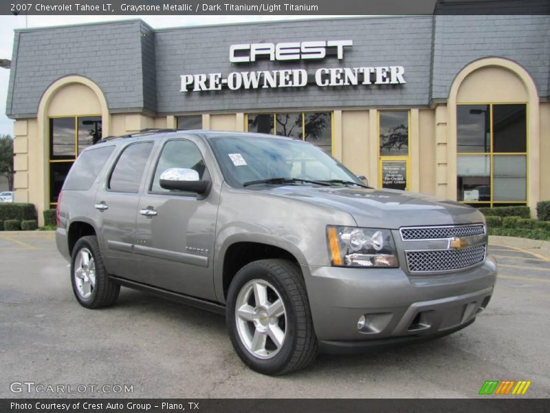 Graystone Metallic / Dark Titanium/Light Titanium 2007 Chevrolet Tahoe LT