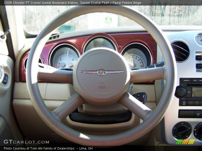Sunset Crystal Pearl / Pastel Pebble Beige 2008 Chrysler PT Cruiser Sunset Boulevard Edition