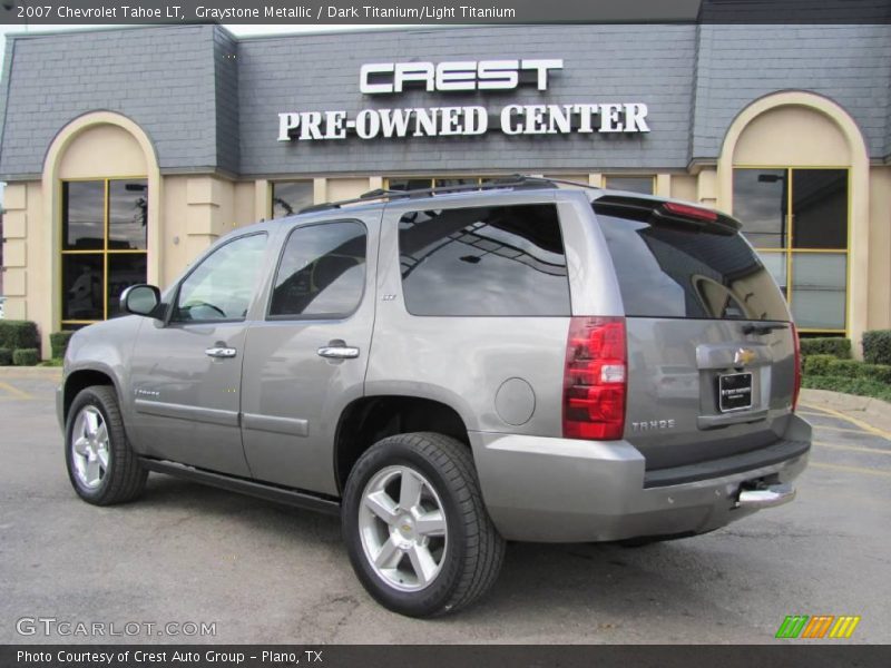 Graystone Metallic / Dark Titanium/Light Titanium 2007 Chevrolet Tahoe LT