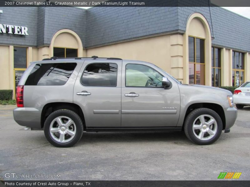 Graystone Metallic / Dark Titanium/Light Titanium 2007 Chevrolet Tahoe LT