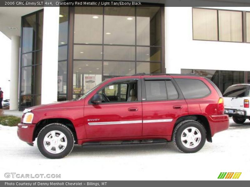 Cranberry Red Metallic / Light Tan/Ebony Black 2006 GMC Envoy SLT 4x4