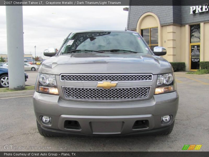 Graystone Metallic / Dark Titanium/Light Titanium 2007 Chevrolet Tahoe LT