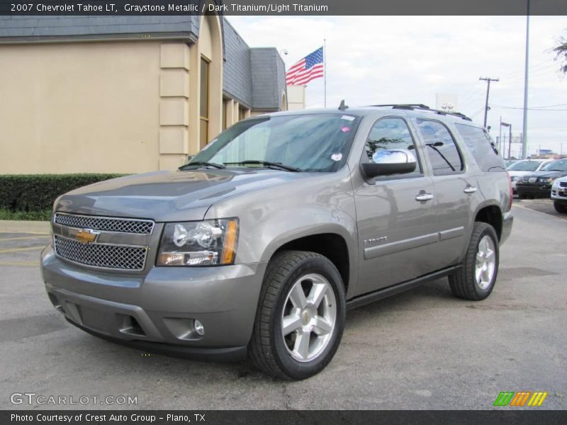 Graystone Metallic / Dark Titanium/Light Titanium 2007 Chevrolet Tahoe LT