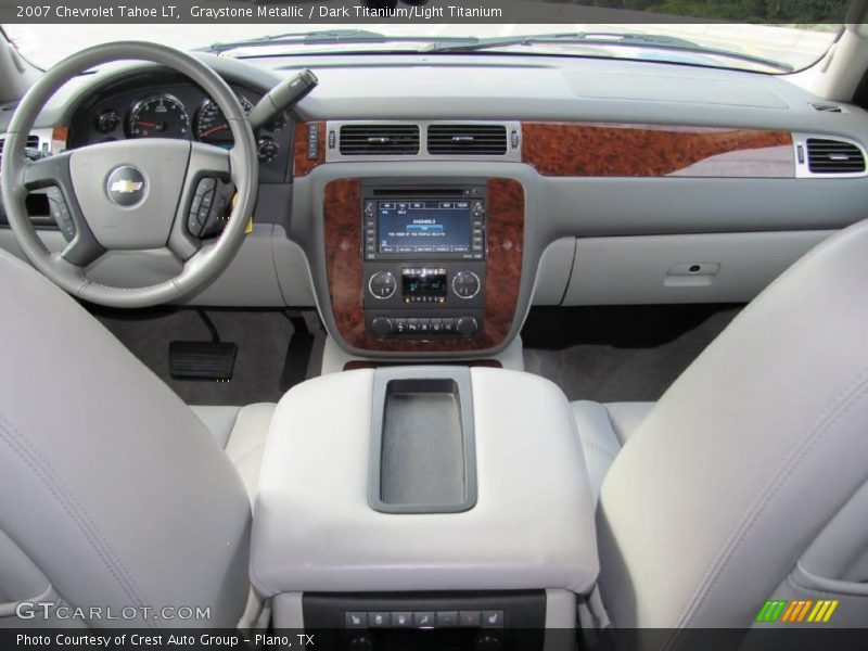 Graystone Metallic / Dark Titanium/Light Titanium 2007 Chevrolet Tahoe LT