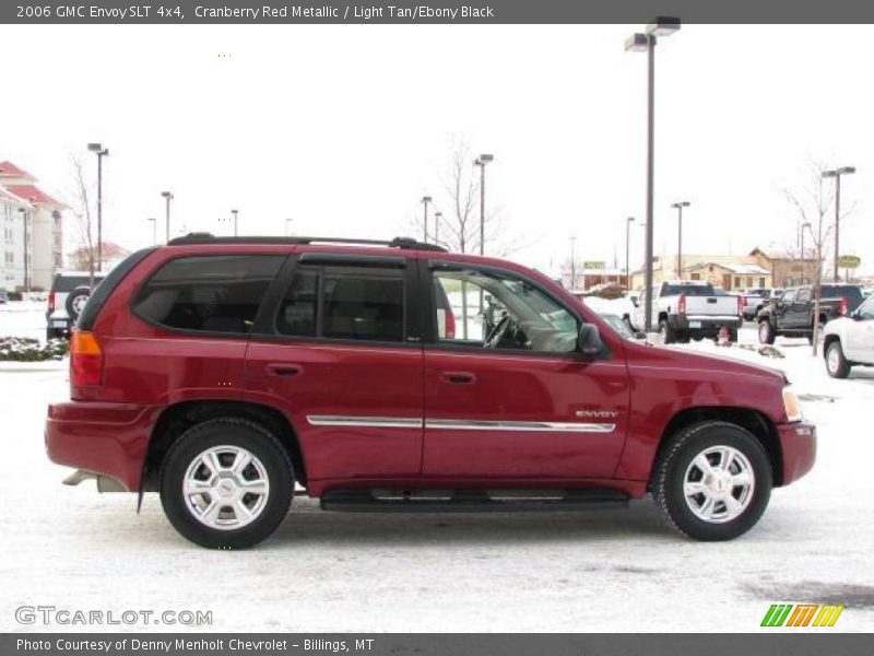 Cranberry Red Metallic / Light Tan/Ebony Black 2006 GMC Envoy SLT 4x4