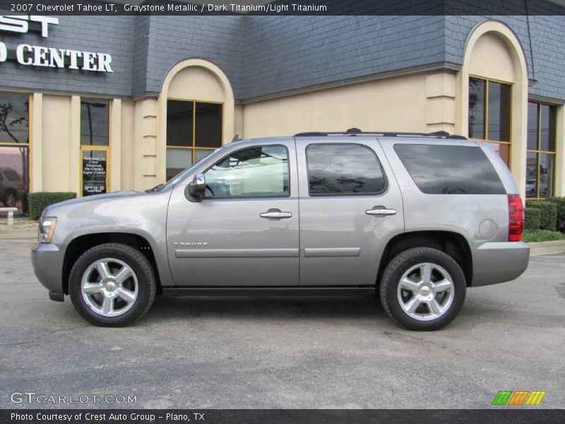 Graystone Metallic / Dark Titanium/Light Titanium 2007 Chevrolet Tahoe LT