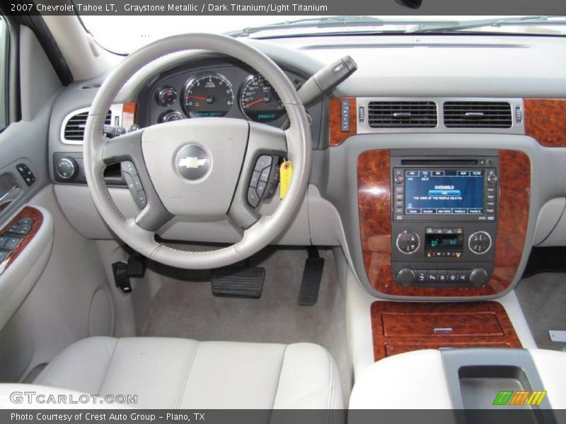 Graystone Metallic / Dark Titanium/Light Titanium 2007 Chevrolet Tahoe LT