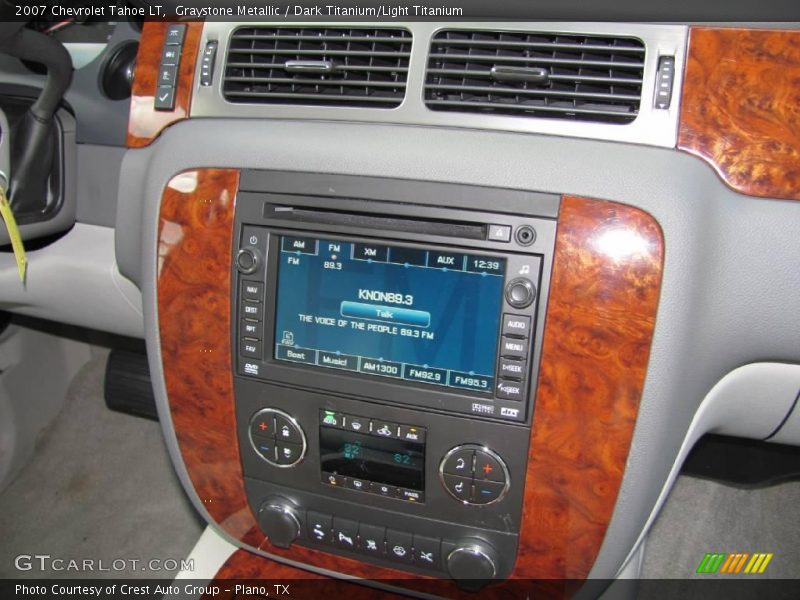 Graystone Metallic / Dark Titanium/Light Titanium 2007 Chevrolet Tahoe LT