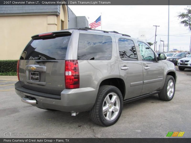 Graystone Metallic / Dark Titanium/Light Titanium 2007 Chevrolet Tahoe LT