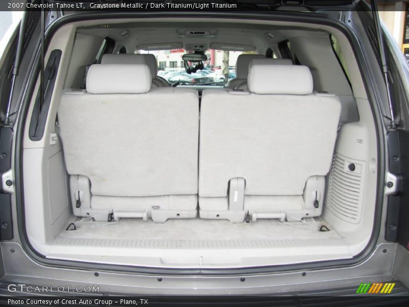 Graystone Metallic / Dark Titanium/Light Titanium 2007 Chevrolet Tahoe LT