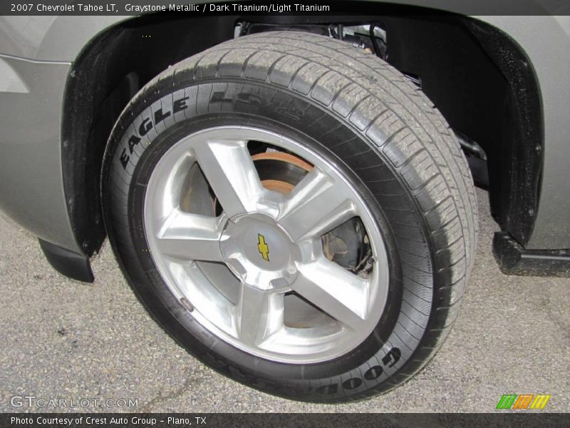 Graystone Metallic / Dark Titanium/Light Titanium 2007 Chevrolet Tahoe LT