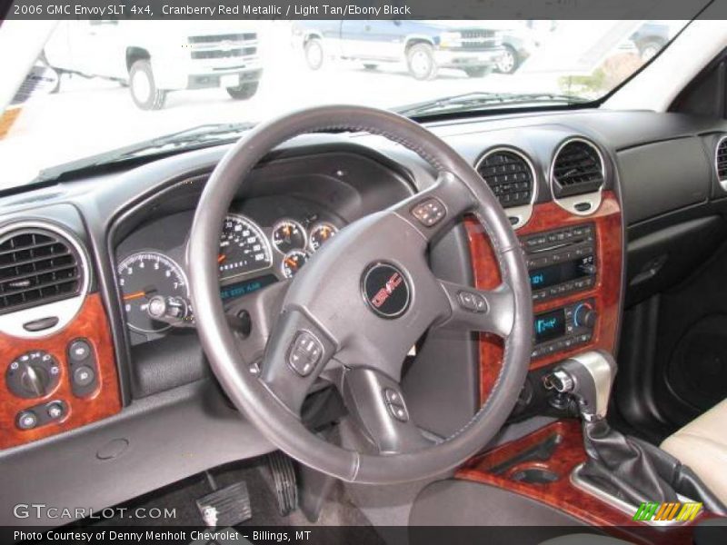 Cranberry Red Metallic / Light Tan/Ebony Black 2006 GMC Envoy SLT 4x4