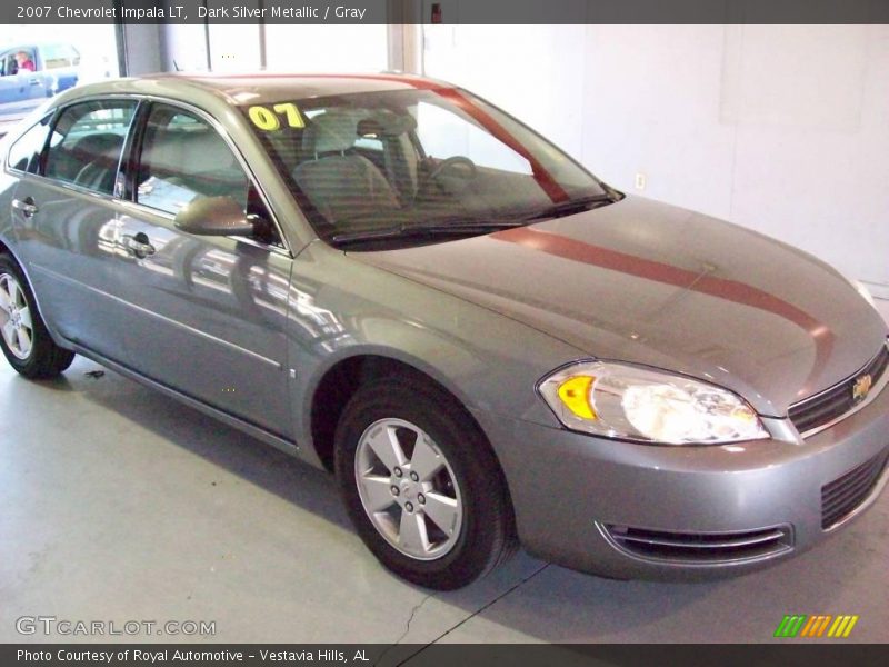 Dark Silver Metallic / Gray 2007 Chevrolet Impala LT