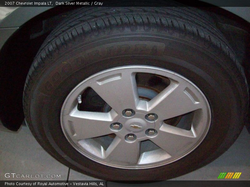 Dark Silver Metallic / Gray 2007 Chevrolet Impala LT