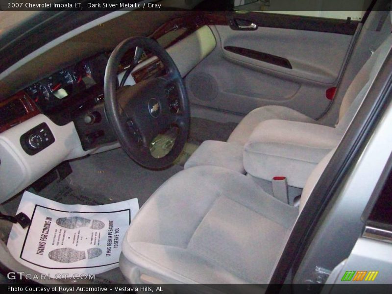 Dark Silver Metallic / Gray 2007 Chevrolet Impala LT