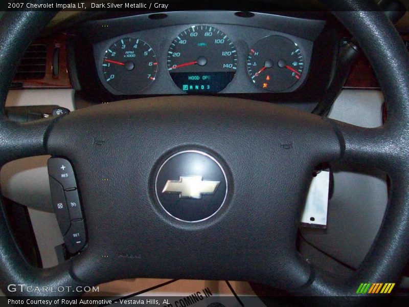 Dark Silver Metallic / Gray 2007 Chevrolet Impala LT