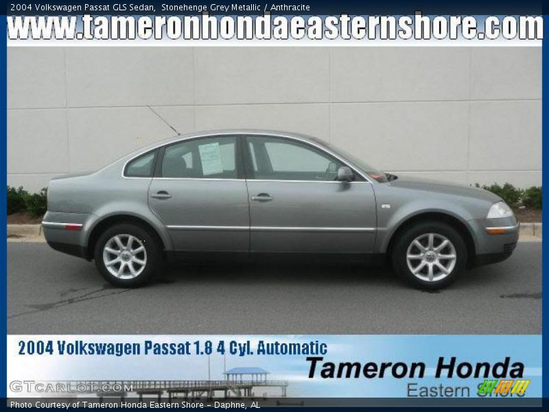 Stonehenge Grey Metallic / Anthracite 2004 Volkswagen Passat GLS Sedan
