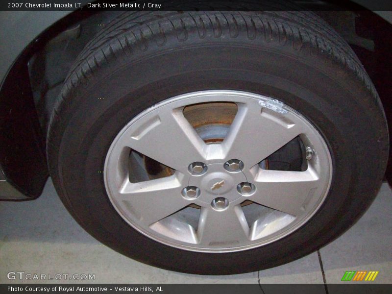 Dark Silver Metallic / Gray 2007 Chevrolet Impala LT