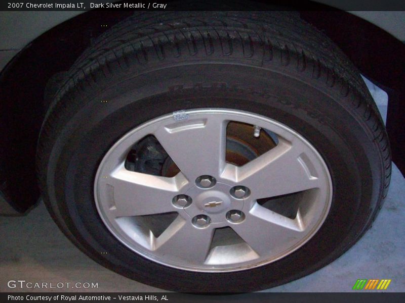 Dark Silver Metallic / Gray 2007 Chevrolet Impala LT
