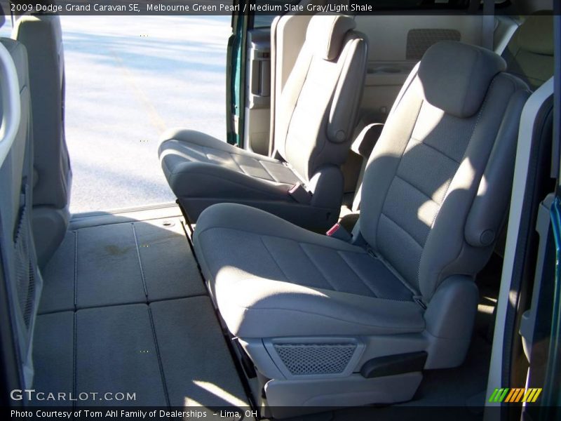 Melbourne Green Pearl / Medium Slate Gray/Light Shale 2009 Dodge Grand Caravan SE