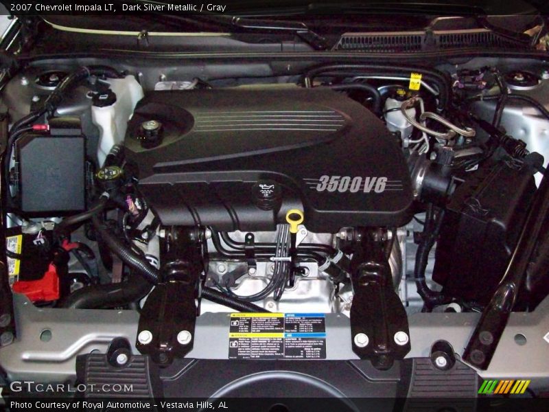 Dark Silver Metallic / Gray 2007 Chevrolet Impala LT