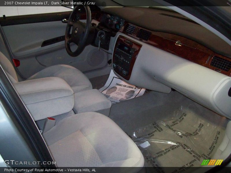 Dark Silver Metallic / Gray 2007 Chevrolet Impala LT