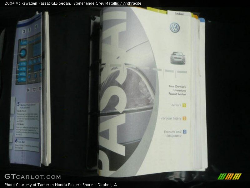 Stonehenge Grey Metallic / Anthracite 2004 Volkswagen Passat GLS Sedan