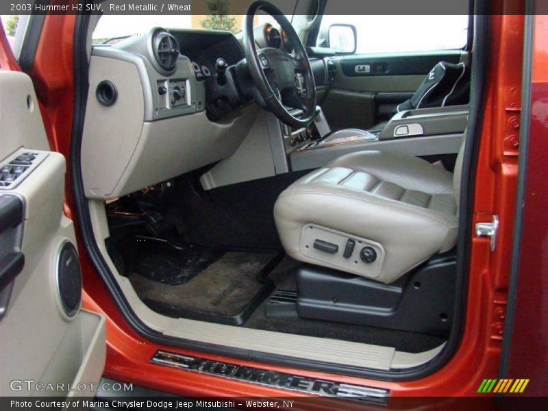 Red Metallic / Wheat 2003 Hummer H2 SUV