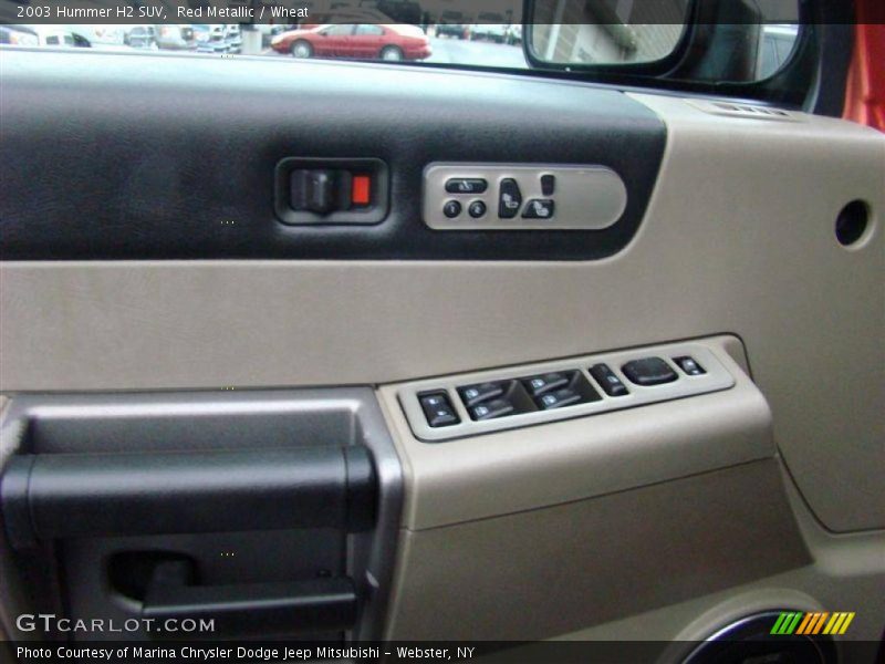 Red Metallic / Wheat 2003 Hummer H2 SUV