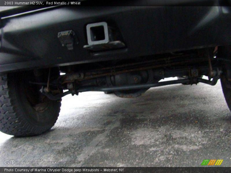 Red Metallic / Wheat 2003 Hummer H2 SUV