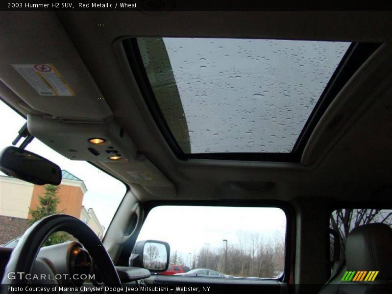 Red Metallic / Wheat 2003 Hummer H2 SUV