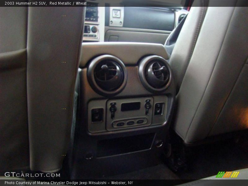 Red Metallic / Wheat 2003 Hummer H2 SUV