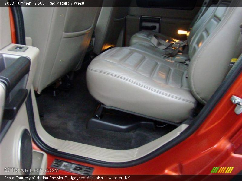 Red Metallic / Wheat 2003 Hummer H2 SUV