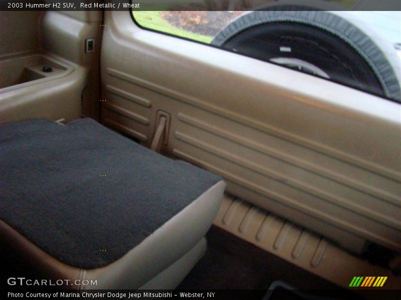 Red Metallic / Wheat 2003 Hummer H2 SUV