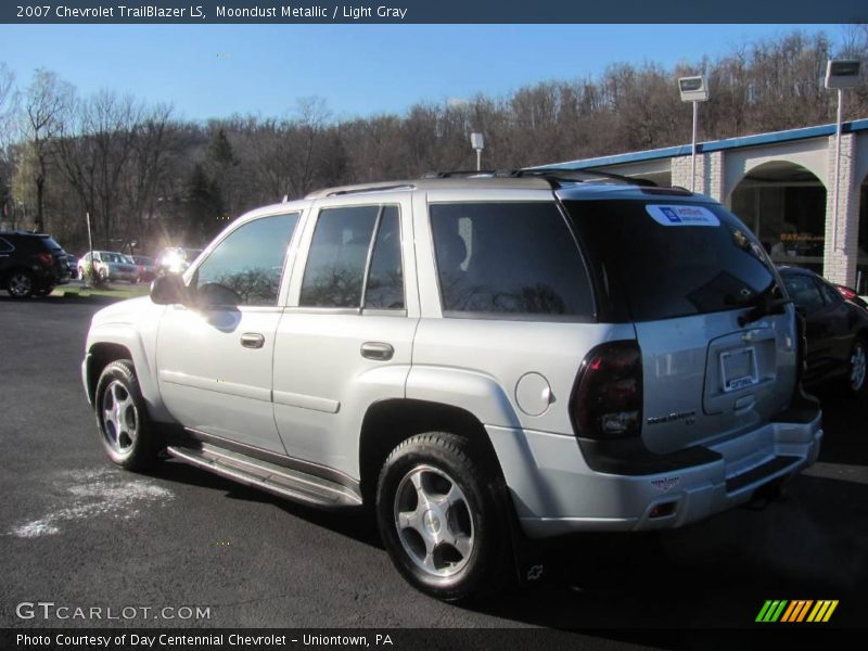 Moondust Metallic / Light Gray 2007 Chevrolet TrailBlazer LS