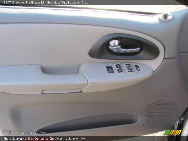 Moondust Metallic / Light Gray 2007 Chevrolet TrailBlazer LS