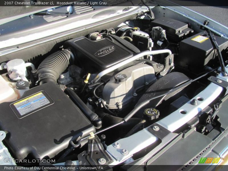 Moondust Metallic / Light Gray 2007 Chevrolet TrailBlazer LS