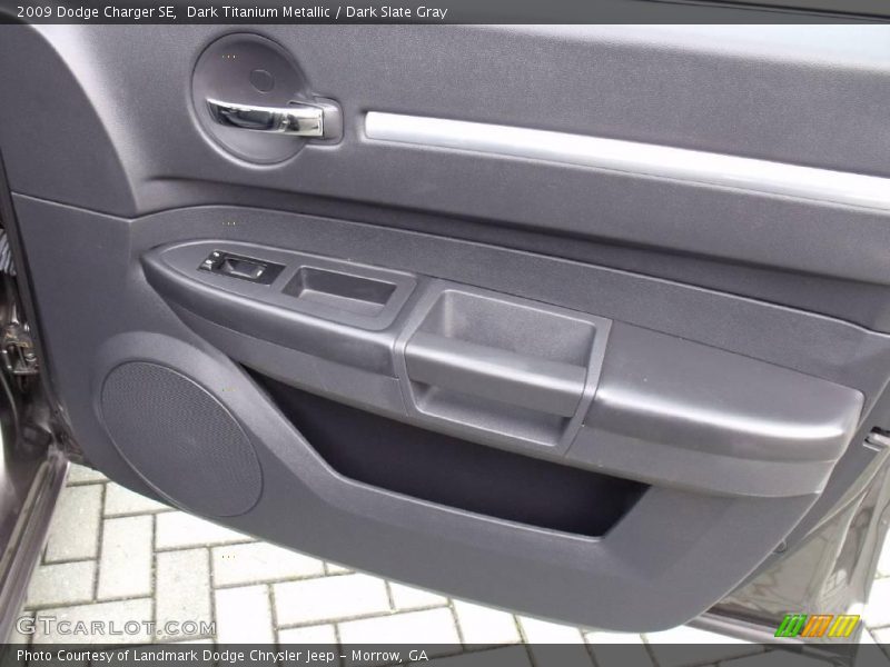 Dark Titanium Metallic / Dark Slate Gray 2009 Dodge Charger SE