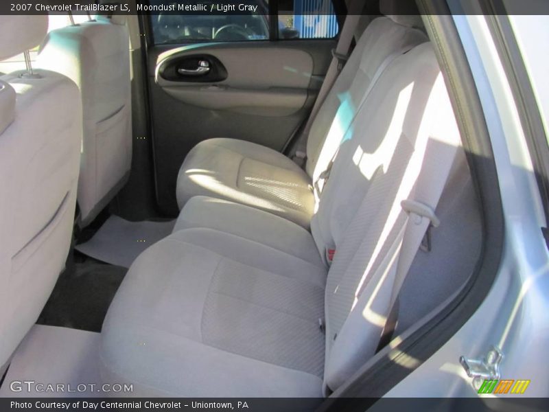 Moondust Metallic / Light Gray 2007 Chevrolet TrailBlazer LS