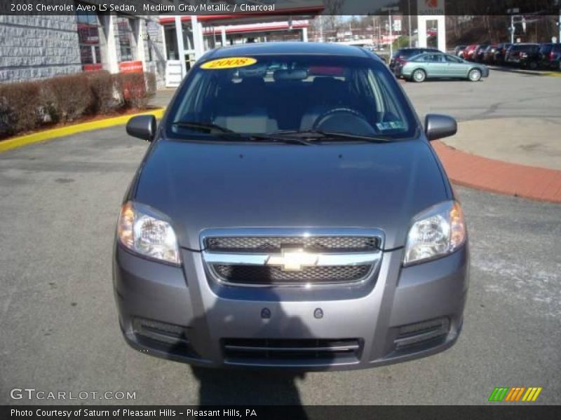 Medium Gray Metallic / Charcoal 2008 Chevrolet Aveo LS Sedan