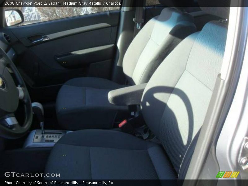 Medium Gray Metallic / Charcoal 2008 Chevrolet Aveo LS Sedan