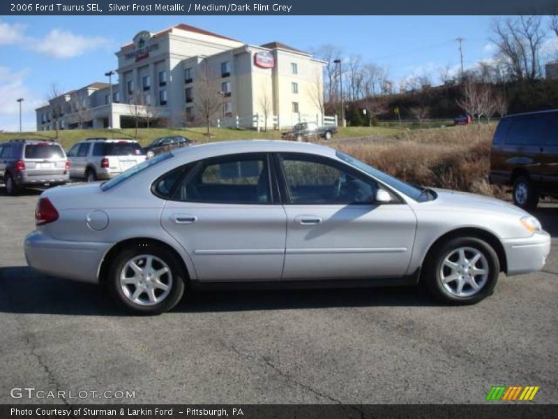 Silver Frost Metallic / Medium/Dark Flint Grey 2006 Ford Taurus SEL