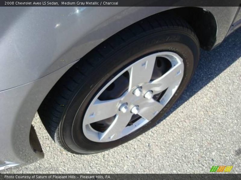 Medium Gray Metallic / Charcoal 2008 Chevrolet Aveo LS Sedan